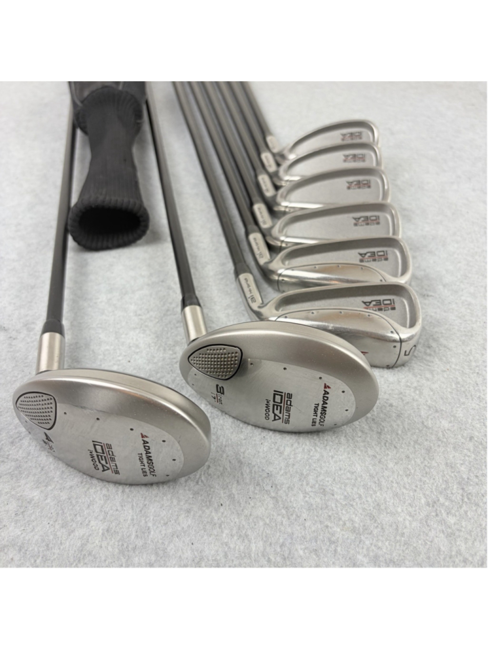 ADAMS GOLF Tight Lies IDEA i-Wood Hybrid Iron Set 3H 4H 5-PW Graphite RH